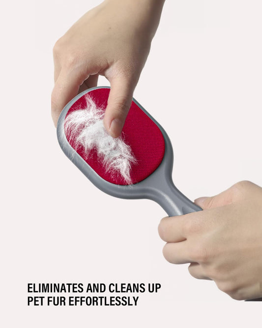 Double-sided velvet brush, classic velvet brush, suitable for furniture and clothing, ideal for removing pet hair